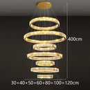 Axyaa Nordic Home Decoration Stair Chandelier Living Room Dining Room Pendant Lights Ceiling Light Indoor Lighting