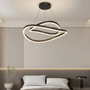 Axyaa LED Ceiling Chandelier: Modern Lighting for Living Dining Bedroom Kitchen Decor