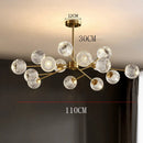 Axyaa Nordic Living Room Chandelier for Indoor Lighting