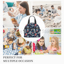 Axyaa Koi Cherry Blossom Insulated Lunch Bag - Reusable Thermal Lunch Box