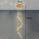 Axyaa Modern Pendant Light LED Chandelier for Indoor Dining Room Lighting