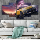 Car HD Canvas Wall Art Print Poster for Home Decor by Axyaa