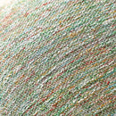 Axyaa Boho Green Velvet Pompom Throw Pillow Covers - Decorative Cushion Cases