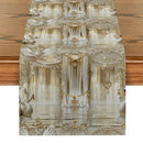 Axyaa European Style Table Runner for Indoor Outdoor Dining
