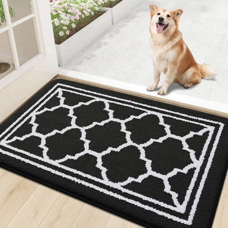 Axyaa Non-Slip Solid Mat: 80x120cm Rug for Home, Kitchen, Living Room, Hallway