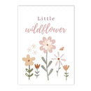 Axyaa Sun Wildflowers Rainbow Nursery Wall Art Print