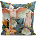Axyaa Parrot Oil Painting Pillowcase for Stylish Home Decor