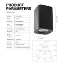 Axyaa Square LED Downlight: Modern Nordic Ceiling Light for Room/Corridor/Hallway/Foyer