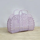 Axyaa Summer Shopping Handbag: Large-capacity Hollow Organizer for Home Laundry Storage