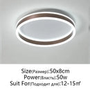 Axyaa Modern LED Ceiling Chandelier for Home Decor Lighting