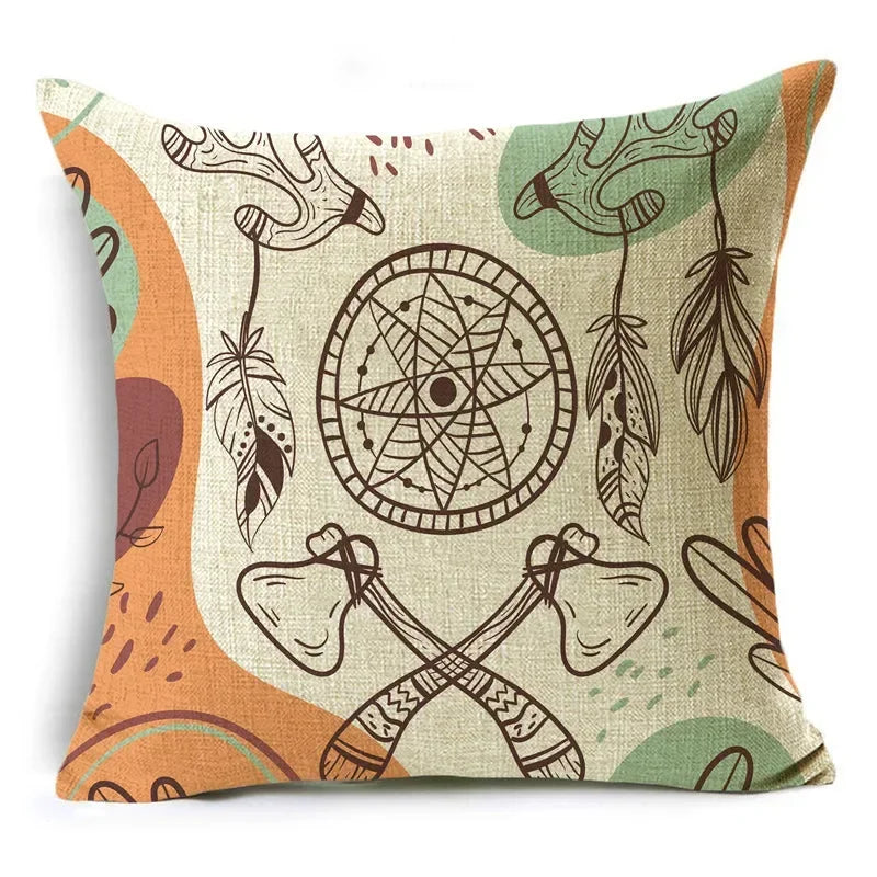 Axyaa Classic Printed Pillowcases 40*40cm/45*45cm/50*50cm Cushion Cover
