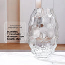 Axyaa Geometric Glass Vase Art Decor Flower Vessels Dried Flower Arrangement Craft