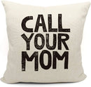 Funny Cat Mona Lisa Pillow Cover by Axyaa: Cat Lady Decor Gift for Sofa, Couch, Bed