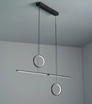 Axyaa Modern LED Suspension Pendant Lights for Dining Room and Living Room
