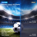 Axyaa Magcubic 4K Android 14 Pro Projector 290ANSI BT5.0 Wifi6 1080P 720P Outdoor