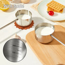 Axyaa Bear Stainless Steel Sauce Ladle with Extended Handle
