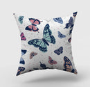 Axyaa Cartoon Butterfly Print Pillowcase 45*45cm