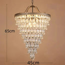 Axyaa Luxury Crystal Chandelier - European Villa Style