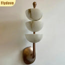 Axyaa Marble Bedroom Wall Lamp for Hotel, Living Room, Study - Designer's Custom Lighting