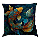 Axyaa Ocean Series Pillowcase - Fish Sea Turtle Whale Printed Cushion Cover