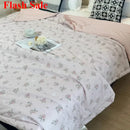 Axyaa Summer Cotton Quilt: Wrinkled Yarn Air Conditioner Thin Quilt, Machine Washable