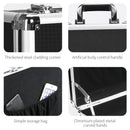 Axyaa Aluminum Toolbox with Handle: Portable, Foam-Filled, Shockproof Organizer