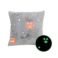 Axyaa French Velvet Halloween Pillowcase Cojines - Luminous Sofa Headboard Cushion Cover