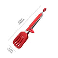Axyaa Stainless Steel Non-Slip Food Tongs for Cooking and Serving Buffet