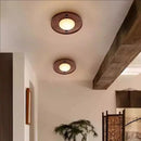 Axyaa Alabaster Round LED Wall Lamp for Bedroom Decor & Lighting