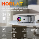 Axyaa 4K Android LED Projector 25000 Lumens Full HD 1080P WiFi Portable Home Theater