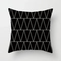 Axyaa Geometric Stripe Printed Pillowcase - Modern Home Decor