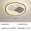 Dimmable LED Ceiling Lamp by Axyaa - Modern Lighting for Living Room, Bedroom, and Dining Room