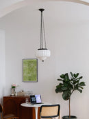 Axya Retro Glass Pendant Lamp for Hallway, Restaurant, Bar, and Homestay