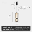 Axyaa Alabaster Glass Pendant Light LED Chandelier Dining Bar Decor