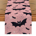 Halloween Spider Table Runner by Axyaa for Home Dining and Party Decor