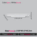 Axyaa Linear Minimalist Ceiling Light