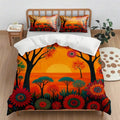 Axyaa Digital Print Quilt Cover Set 2pcs/3pcs | Holiday Household Gift