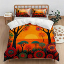 Axyaa Digital Print Quilt Cover Set 2pcs/3pcs | Holiday Household Gift