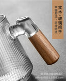 Axyaa Heat-Resistant Filter Cups for Tea Separation, Transparent Flower Cups