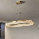 Axyaa Nordic Crystal LED Chandelier for Dining Kitchen Living Room