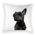 Cute Dog Cat Pillow Cover 45X45CM for Home Decor - Axyaa Brand