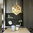 Axyaa Modern Wooden Pendant Lamp for Home Decor