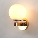 Axyaa Glass Wall Lamp: Stylish E27 Indoor Lighting Fixture for Bedroom, Living Room & Corridor
