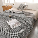 Axyaa Washed Quilted Blanket Bed Cover Double Quilted 150180200 Single Queen Summer