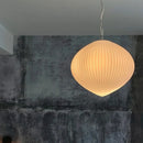 Axyaa Glass LED Pendant Light for Dining Room Bar Decor.