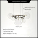 Axyaa Magic Beans Chandelier: Modern Dining Room Pendant Light for Home Decor