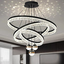Axyaa Modern Living Room Chandeliers Ceiling Lamp LED Hanging Lights