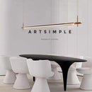 Axyaa Nordic Minimalist Chandelier for Kitchen Island Bar, Creative Restaurant Pendant Lamp