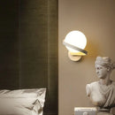 Axyaa Ball Wall Lamp: Modern Nordic Minimalist LED Sconce Light for Living Room, Bedroom, Kitchen