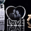 Axyaa Love Crystal Photo NightLight with Bluetooth Music Player